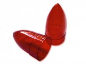 1959 CLASSIC RED TAIL LIGHT LENS - PAIR