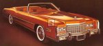 1975 Convertible Coupe 2 Door Cadillac Fleetwood Eldorado Series