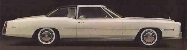 (image for) 1975 Hardtop Coupe 2 Door Cadillac Fleetwood Eldorado Series 693
