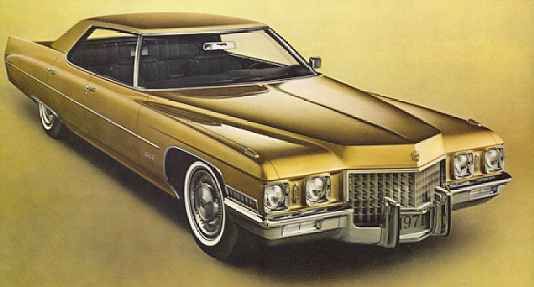(image for) 1971 4 Window / Hardtop Sedan Cadillac Sixty-Two/Calais