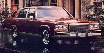 (image for) 1984 Brougham Sedan 4 Door Cadillac Fleetwood