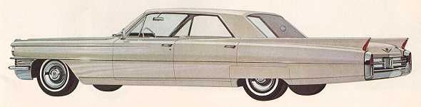 (image for) 1963 4 Window / Hardtop Sedan Cadillac Sixty-Two/Calais