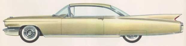 (image for) 1960 SeVille Hardtop Coupe 2 Door Cadillac Eldorado Series 6400