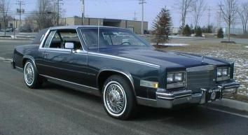 (image for) 1985 Hardtop Coupe 2 Door Cadillac Fleetwood Eldorado Series 6E