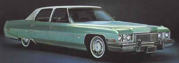 (image for) 1973 Brougham Sedan 4 Door Cadillac Fleetwood
