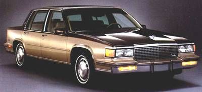 (image for) 1987 Sedan 4 Door Cadillac De Ville