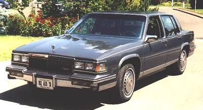 (image for) 1986 Sedan 4 Door Cadillac De Ville
