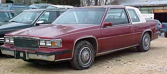 (image for) 1987 Coupe Cadillac De Ville