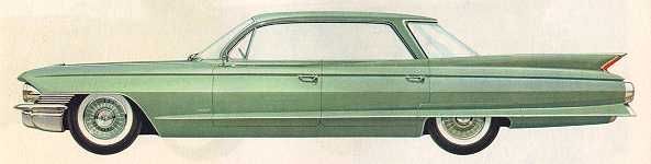 (image for) 1961 4 Window / Hardtop Sedan Cadillac Sixty-Two/Calais