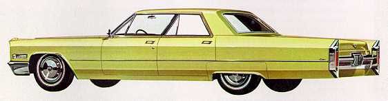 (image for) 1966 4 Window / Hardtop Sedan Cadillac Sixty-Two/Calais