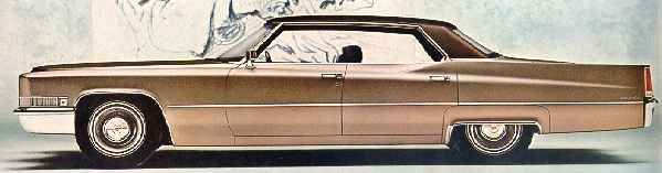 (image for) 1969 4 Window / Hardtop Sedan Cadillac De Ville