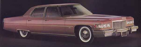 (image for) 1975 Brougham Sedan 4 Door Cadillac Fleetwood