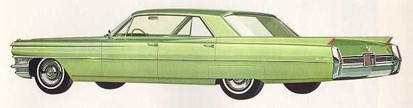 (image for) 1964 4 Window / Hardtop Sedan Cadillac De Ville