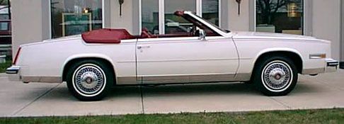 (image for) 1985 Convertible Coupe 2 Door Cadillac Fleetwood Eldorado Series