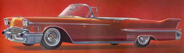 (image for) 1958 Convertible Cadillac Sixty-Two/Calais