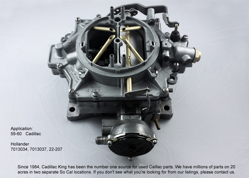 (image for) 1959 1960 OEM CARBURETOR ROCHESTER - REBUILT