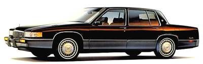 (image for) 1989 Sedan 4 Door Cadillac De Ville