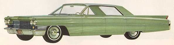 (image for) 1963 4 Window / Hardtop Sedan Cadillac De Ville