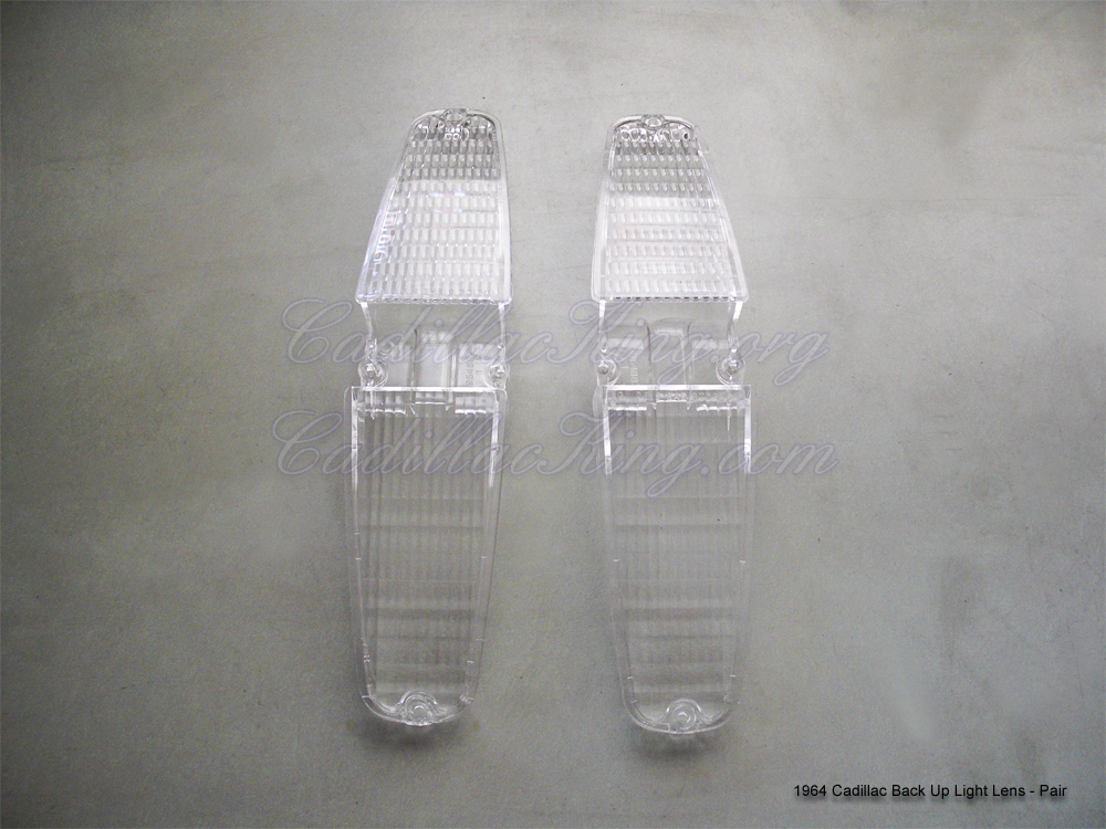 (image for) 1964 BACK UP LIGHTS LENS - PAIR