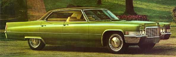 (image for) 1970 4 Window / Hardtop Sedan Cadillac De Ville