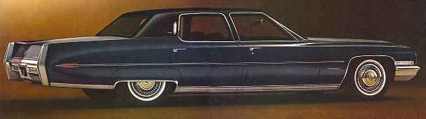(image for) 1971 Brougham Sedan 4 Door Cadillac Fleetwood