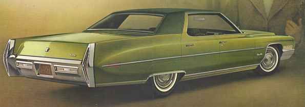 (image for) 1971 4 Window / Hardtop Sedan Cadillac De Ville