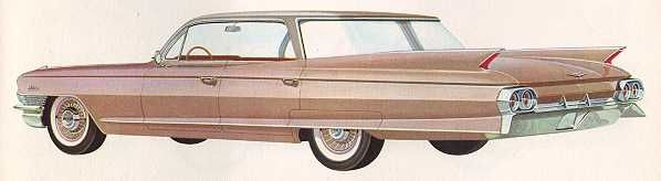 (image for) 1961 4 Window / Hardtop Sedan Cadillac De Ville