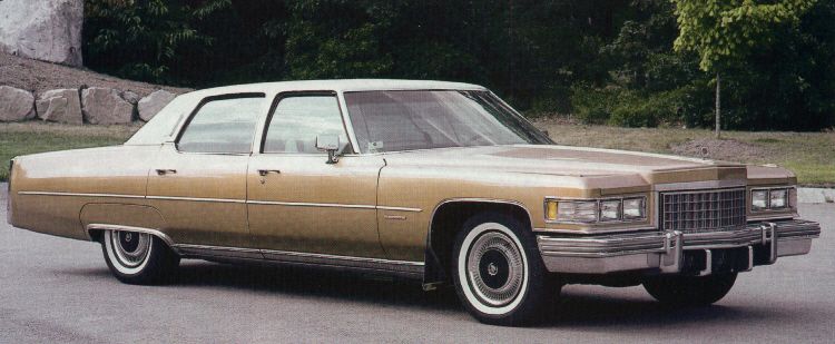 (image for) 1976 Brougham Sedan 4 Door Cadillac Fleetwood