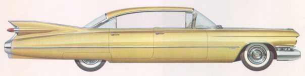 (image for) 1959 6 Window Sedan Cadillac Sixty-Two/Calais