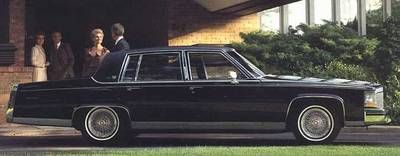 (image for) 1985 Brougham Sedan 4 Door Cadillac Fleetwood