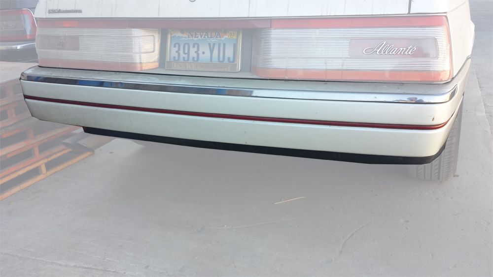 (image for) 1987 - 1992 CADILLAC ALLANTE ORIGINAL REAR BUMPER COVER ONLY