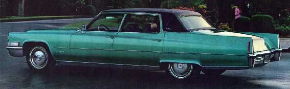 (image for) 1970 Brougham Sedan 4 Door Cadillac Fleetwood