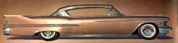 (image for) 1958 Coupe Cadillac Sixty-Two/Calais