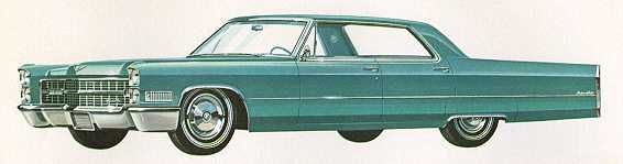 (image for) 1966 4 Window / Hardtop Sedan Cadillac De Ville