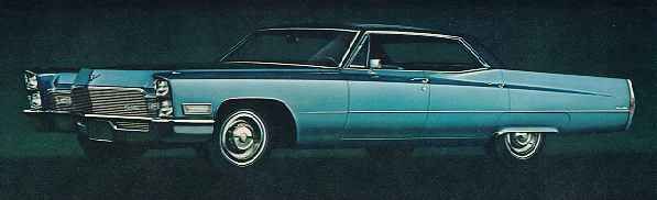 (image for) 1968 4 Window / Hardtop Sedan Cadillac De Ville