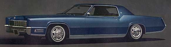 (image for) 1967 Hardtop Coupe 2 Door Cadillac Fleetwood Eldorado Series 693