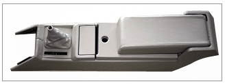 (image for) 1987 - 1993 CADILLAC ALLANTE ORIGINAL OEM CENTER CONSOLE BEIGE
