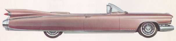 (image for) 1959 Biarritz Convertible 2 door Cadillac Eldorado Series 6400