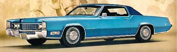 (image for) 1969 Hardtop Coupe 2 Door Cadillac Fleetwood Eldorado Series 693
