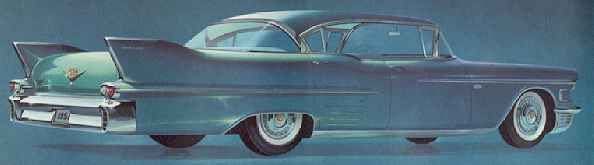 (image for) 1958 4 Window / Hardtop Sedan Cadillac Sixty-Two/Calais
