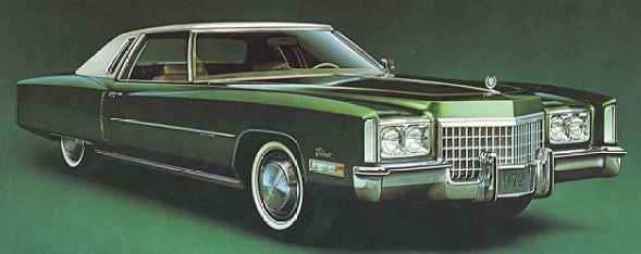 (image for) 1972 Hardtop Coupe 2 Door Cadillac Fleetwood Eldorado Series 693