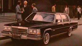 (image for) 1983 Brougham Sedan 4 Door Cadillac Fleetwood
