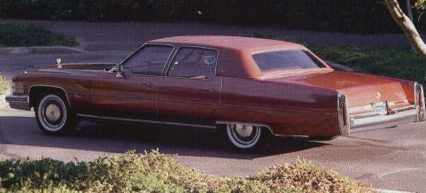 (image for) 1974 Brougham Sedan 4 Door Cadillac Fleetwood