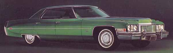 (image for) 1973 4 Window / Hardtop Sedan Cadillac Sixty-Two/Calais