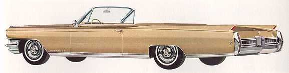 (image for) 1964 Convertible 2 Door Cadillac Fleetwood Eldorado