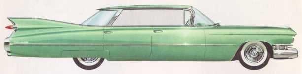 (image for) 1959 4 Window / Hardtop Sedan Cadillac De Ville