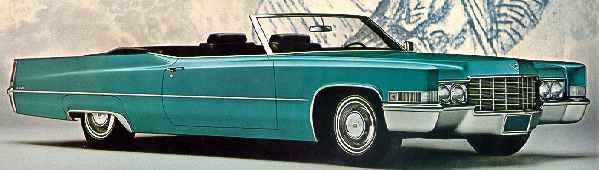 (image for) 1969 Convertible Cadillac De Ville
