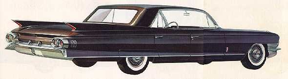 (image for) 1961 Brougham Sedan 4 Door Cadillac Fleetwood