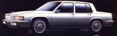 (image for) 1985 Sedan 4 Door Cadillac De Ville